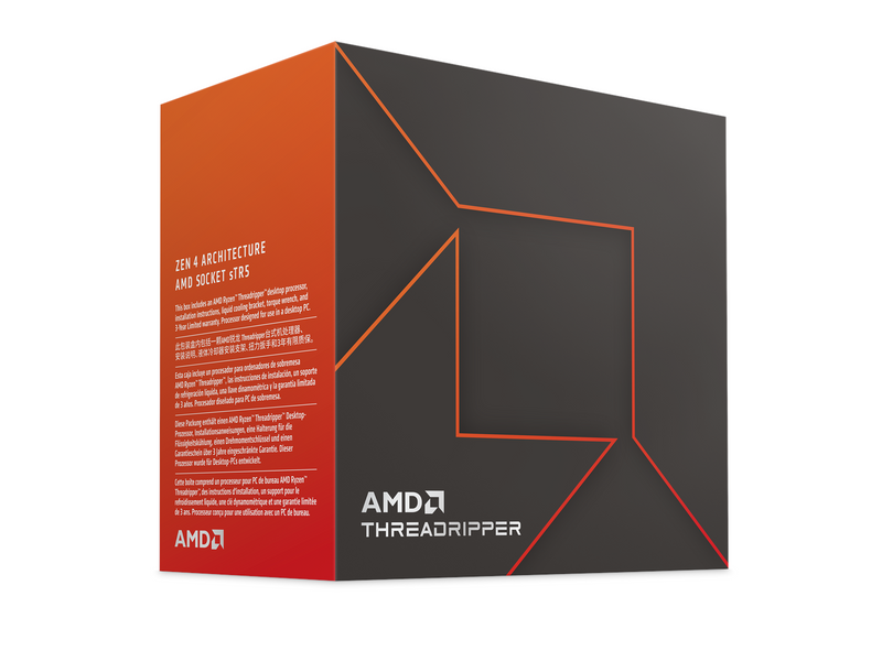 AMD Ryzen Threadripper 7970X CPU - 32 Kerne - 4 GHz - AMD sTR5 - AMD Boxed (ohne Kühler)
