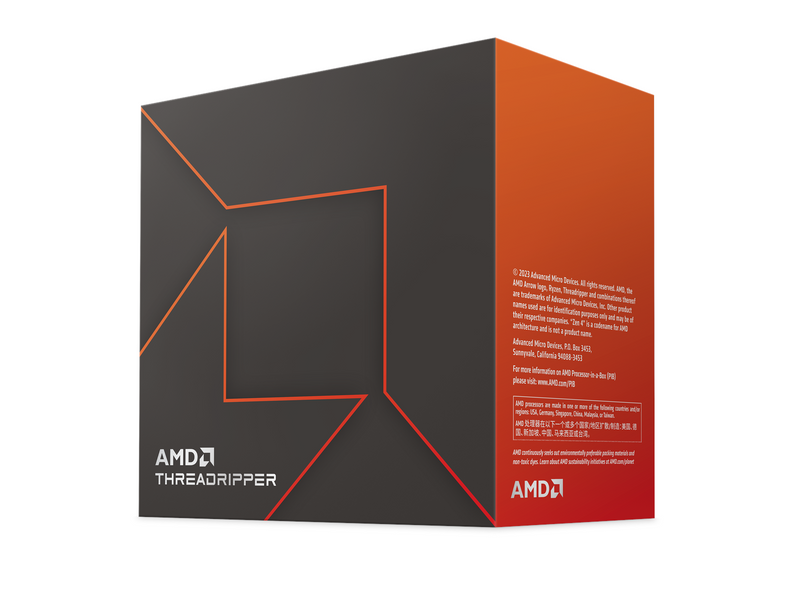 AMD Ryzen Threadripper 7980X CPU - 64 Kerne - 3.2 GHz - AMD sTR5 - AMD Boxed (ohne Kühler)