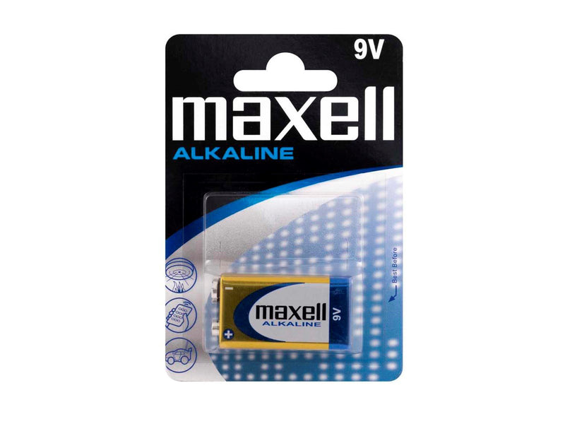 Maxell Batterie 9V/6LR61 Alkaline 1-pack