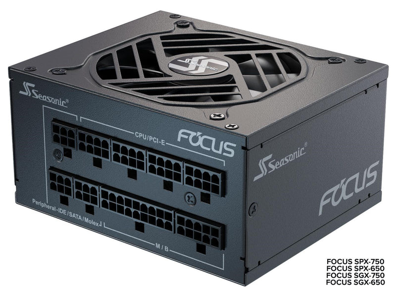 Seasonic Focus SGX 750 Netzteile - 750 Watt - 120 mm - ATX - 80 Plus Gold zertifiziert