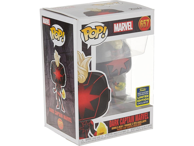 Funko! - Marvel: Marvel (Dark Captain Marvel) POP! Vinyl 9.5cm - Figur