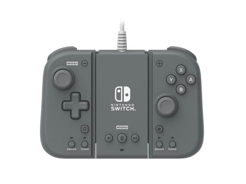 HORI Split Pad Compact Attachment Set (Slate Grey) - Wired Controller - Nintendo Switch