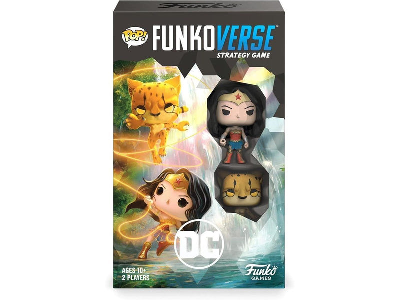 Funko! Funkoverse: Strategy Game (DC Comics - Wonder Woman 2PK) POP!