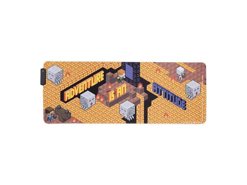 Paladone Minecraft Light Up Desk Mat