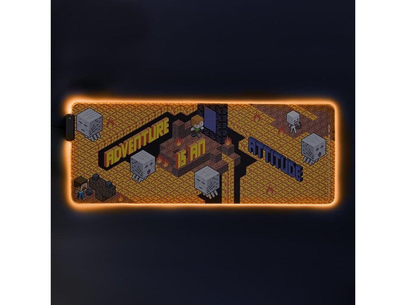 Paladone Minecraft Light Up Desk Mat