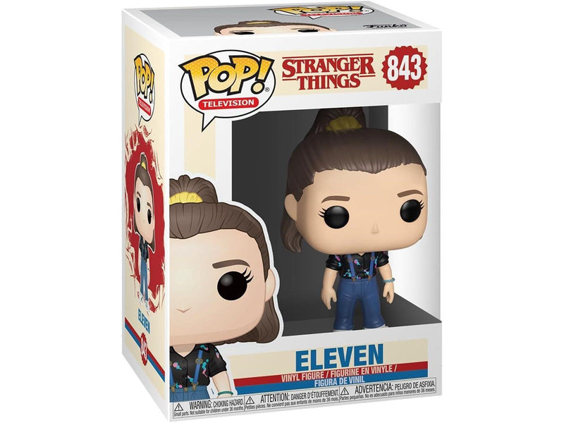 Funko! - TV: Stranger Things (Eleven w/ Dungarees) POP! 9.5cm - Figur