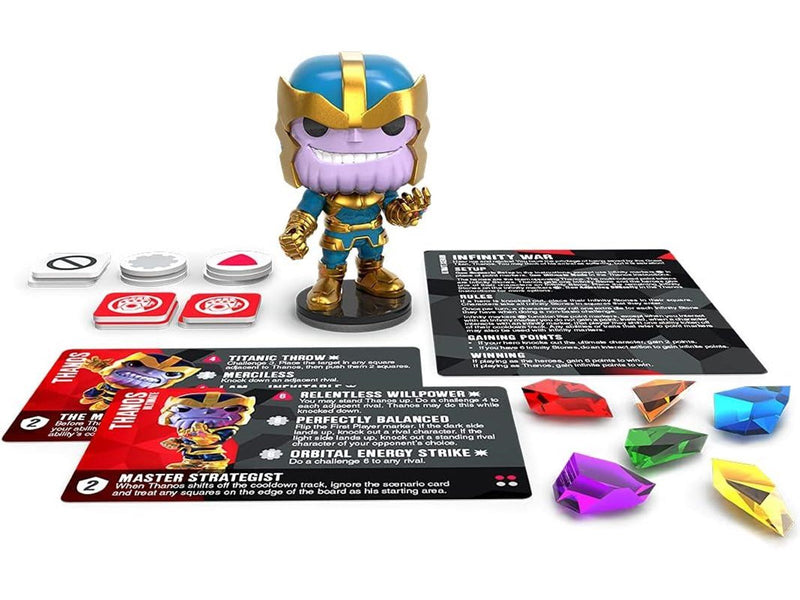 Funko! Funkoverse: Strategy Game (Marvel Thanos 1PK) POP!