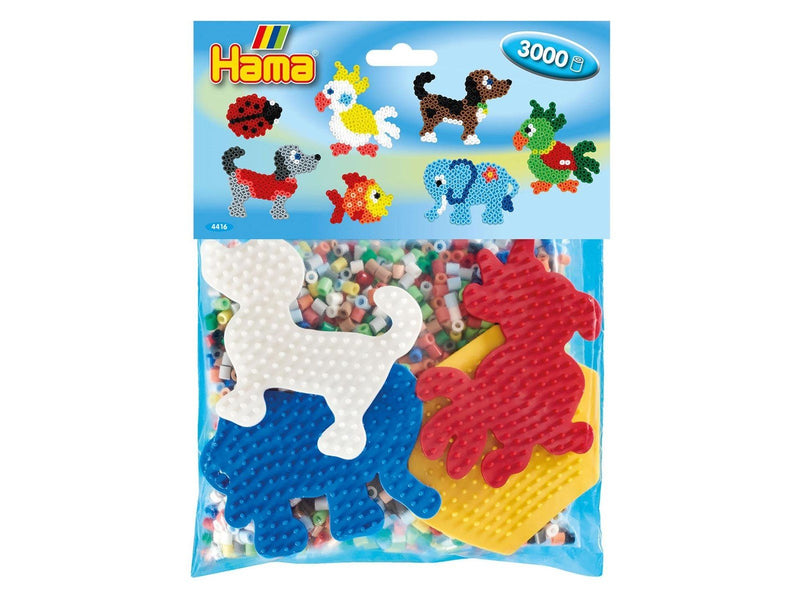 Hama Ironing Bead Set Group Pack Blue 3000 pcs