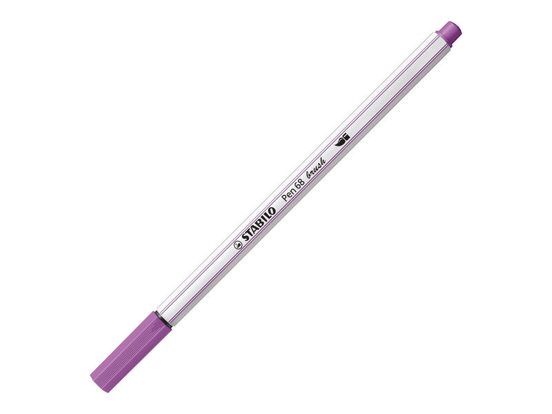 STABILO Pen 68 Brush 60 - Plum Purple