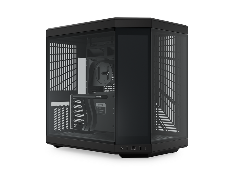 HYTE Y70 Touch - 4K Display - Gehäuse - Miditower - Schwarz