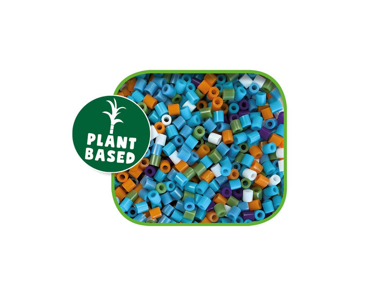 SES Creative Green Beedz - Iron on beads set Triceratops Dino