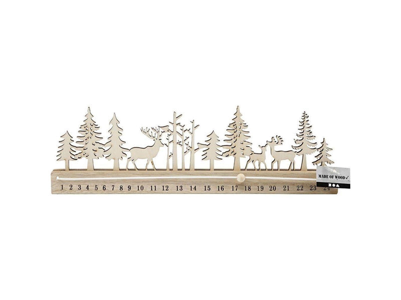 Creativ Company Decorate your own Wooden Advent Calendar