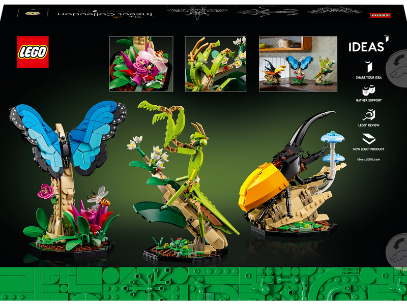 LEGO Ideas 21342 Die Insektensammlung