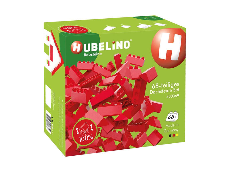 Hubelino Roof tile set Building blocks 68dlg.