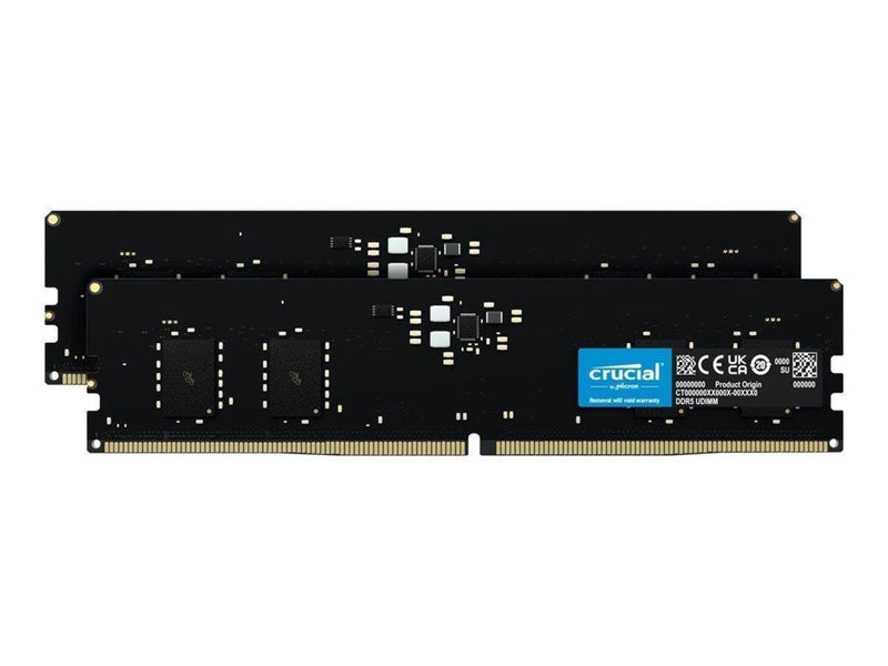 Crucial Classic DDR5-5600 - 16GB - CL46 - Dual Channel (2 pcs) - AMD EXPO & Intel XMP - Schwarz