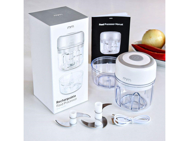 Mikamax Foodprocessor Rechargeable Food Processor