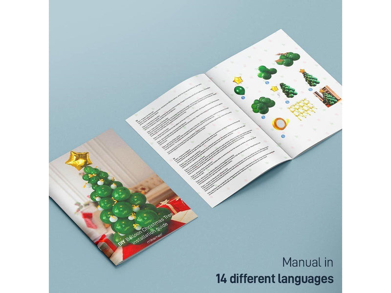 Mikamax DIY Balloon Christmas Tree
