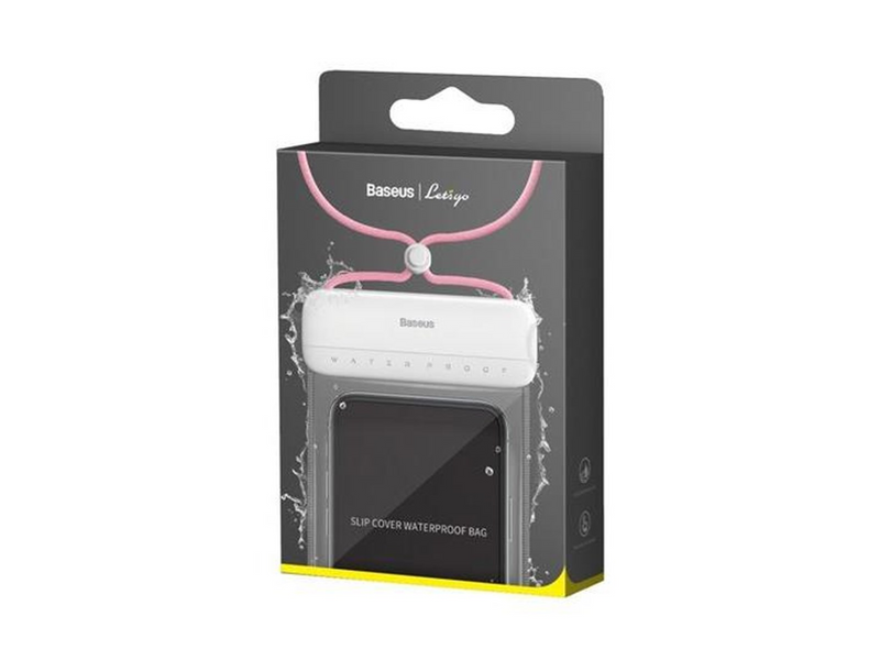 Baseus Let's Go Universal waterproof case for smartphones (pink)
