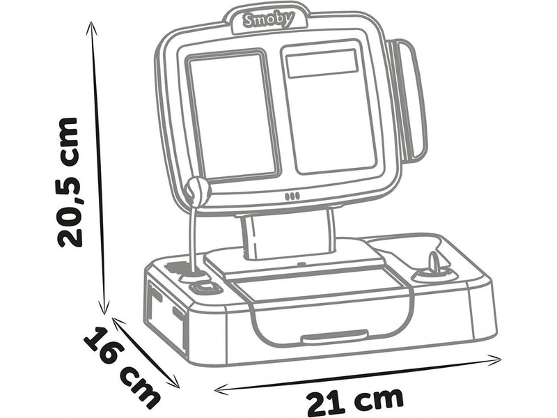 Smoby Cash Register with Accessories 30 pcs.