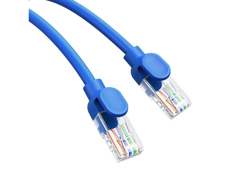 Baseus Round Cable Ethernet RJ45 Cat.6 0.5m (blue) - Blau - 0.5 meter