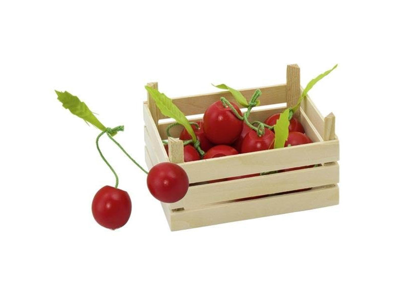 Goki Wooden Cherries in Box 6 pcs.