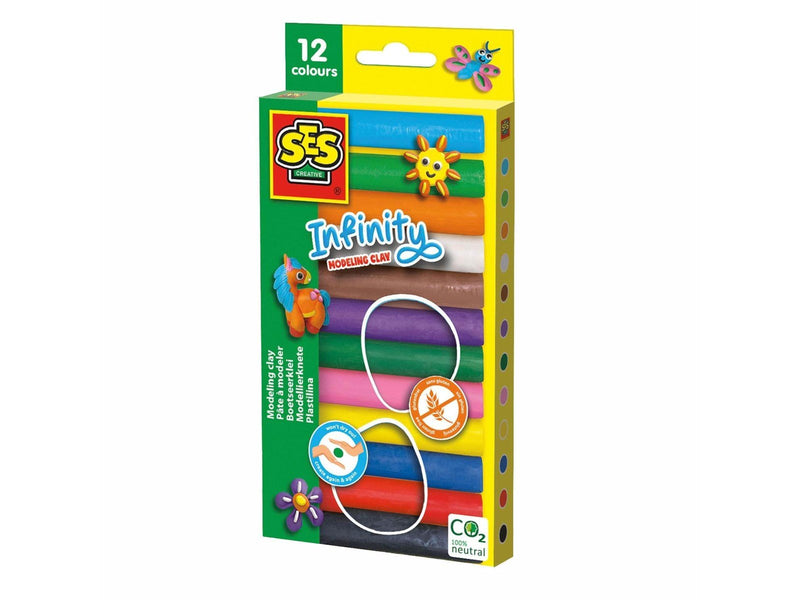infinity Modeling Clay - 12 Pack (180Gr)