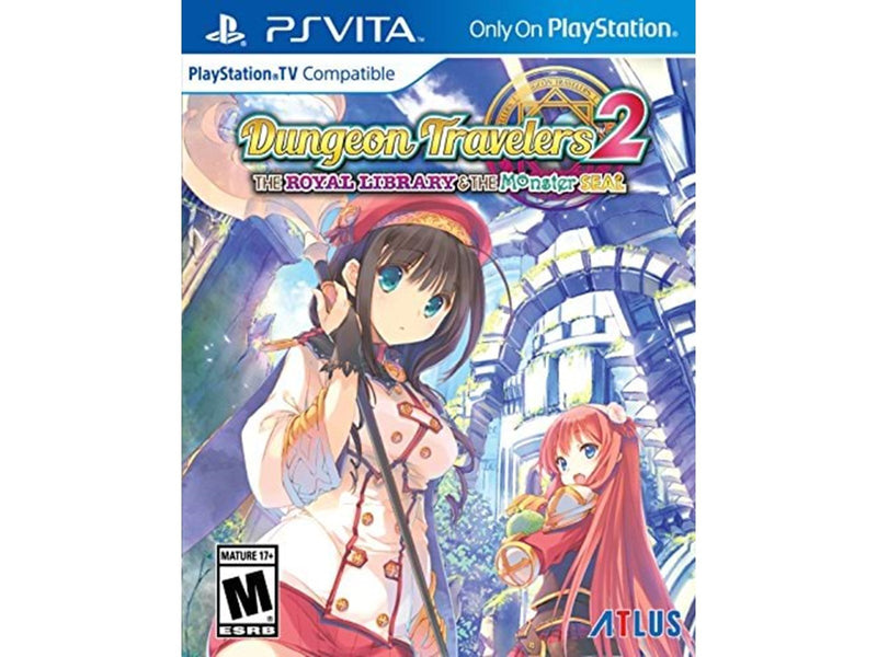 Dungeon Travelers 2: The Royal Library & the Monster Seal - Sony PlayStation Vita - RPG - PEGI 16