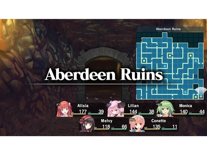 Dungeon Travelers 2: The Royal Library & the Monster Seal - Sony PlayStation Vita - RPG - PEGI 16