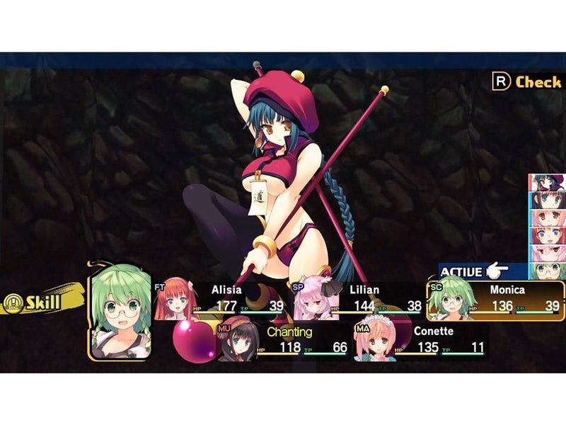 Dungeon Travelers 2: The Royal Library & the Monster Seal - Sony PlayStation Vita - RPG - PEGI 16