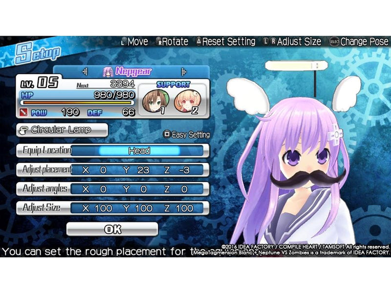 MegaTagmension Blanc + Neptune VS Zombies - Sony PlayStation Vita - RPG - PEGI 12