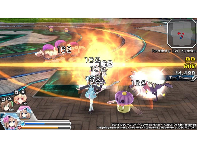 MegaTagmension Blanc + Neptune VS Zombies - Sony PlayStation Vita - RPG - PEGI 12