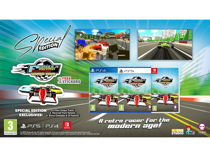 Formula Retro Racing: World Tour (Special Edition) - Nintendo Switch - Rennspiel - PEGI 3