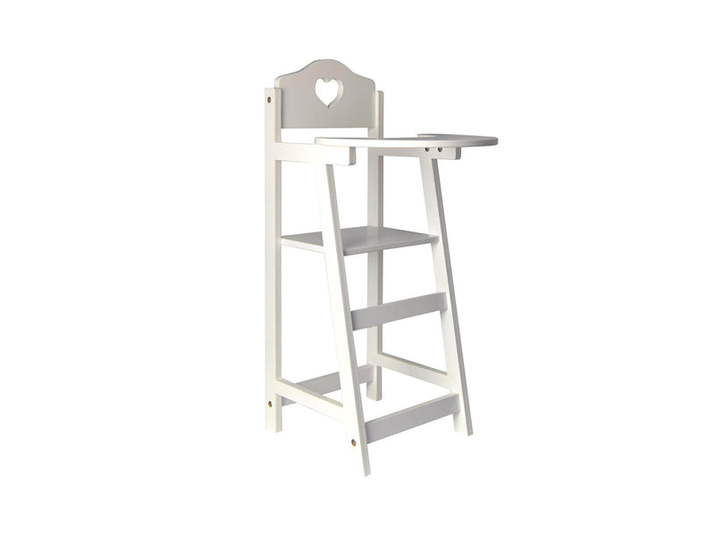 Happy Friend Wooden Doll High Chair