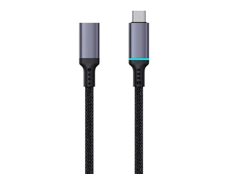 Baseus High Definition extension cable USB-C Male to Female 10Gbps 0.5m (black)