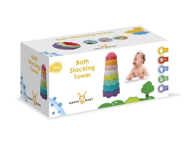Happy Baby Bath Stacking Tower
