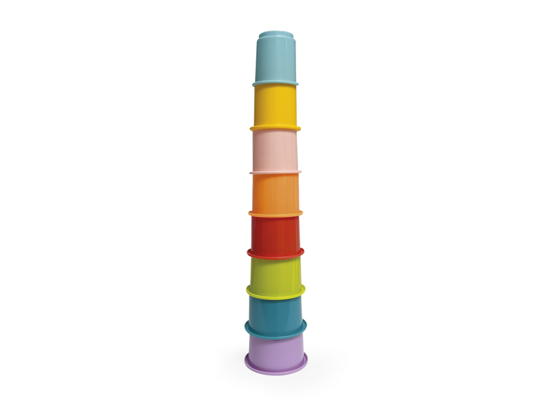 Happy Baby Rainbow Stacking Cups 8 pcs