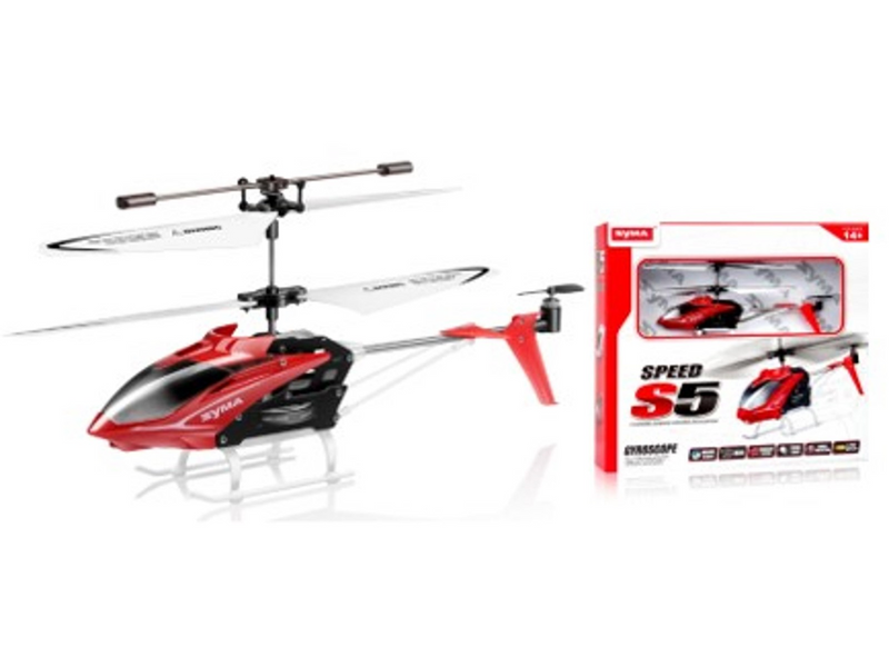 Syma REVOLT I/R S5 Speed Helicopter Red