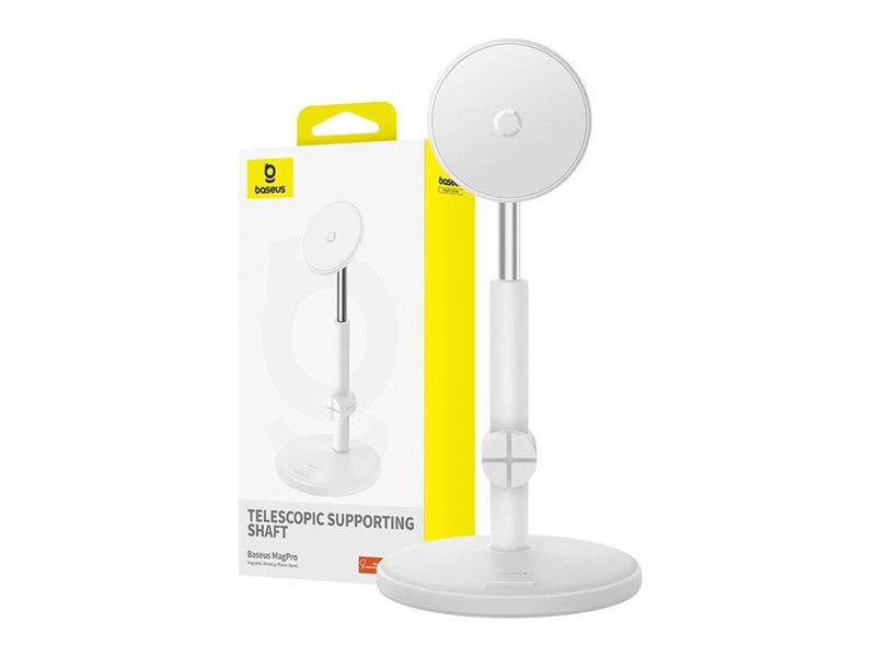 Baseus Magnetic Desktop Phone Stand  MagPro (white)