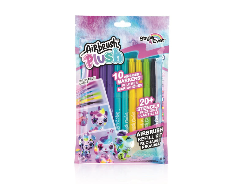 Airbrush Plush Refill Kit 10 pens
