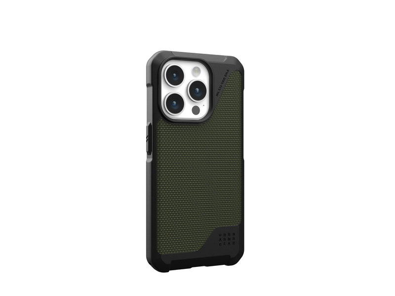 UAG Metropolis LT MagSafe - kevlar olive - iPhone 15 Pro