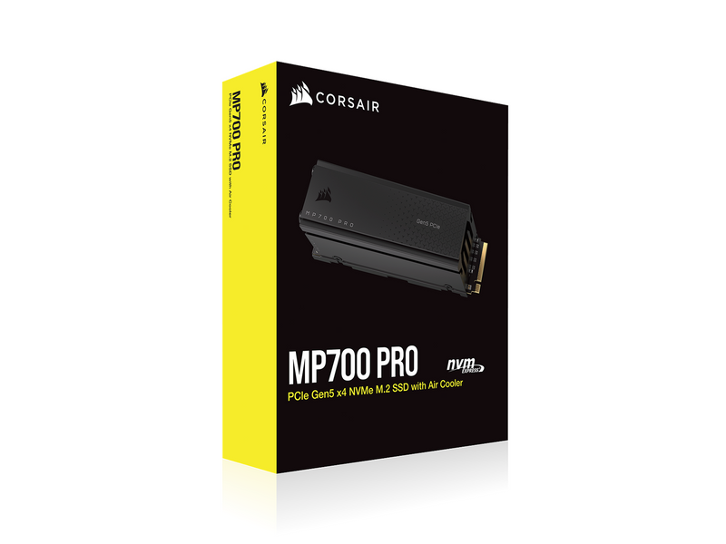 Corsair MP700 Pro SSD - 1TB - Mit Kühlkörper - M.2 2280 - PCIe 5.0