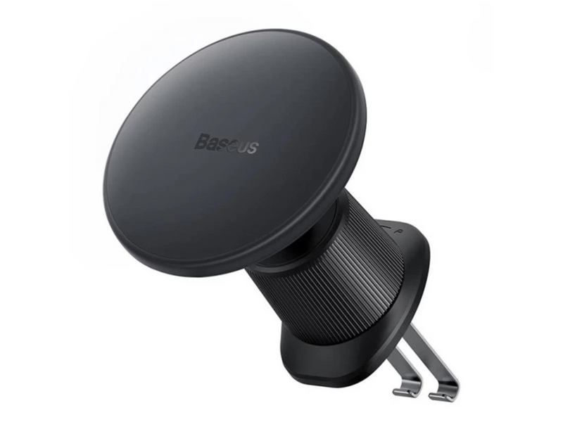 Baseus magnetic Car Phone Holder  with wireless charging CW01 (Black)