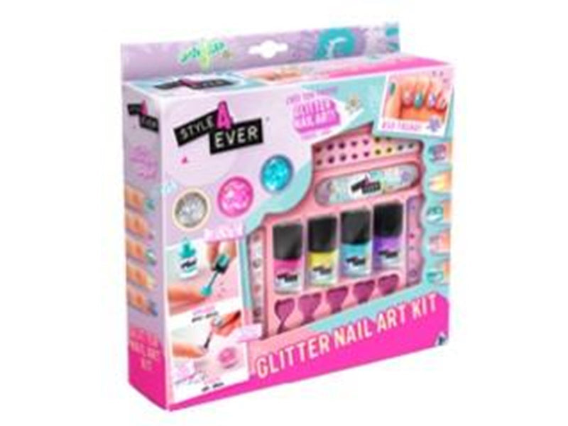 Style 4 Ever Glitter Nail Art Kit