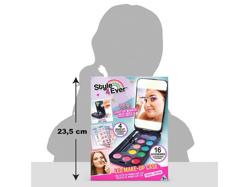 Style 4 Ever Mini Make Up Led Case