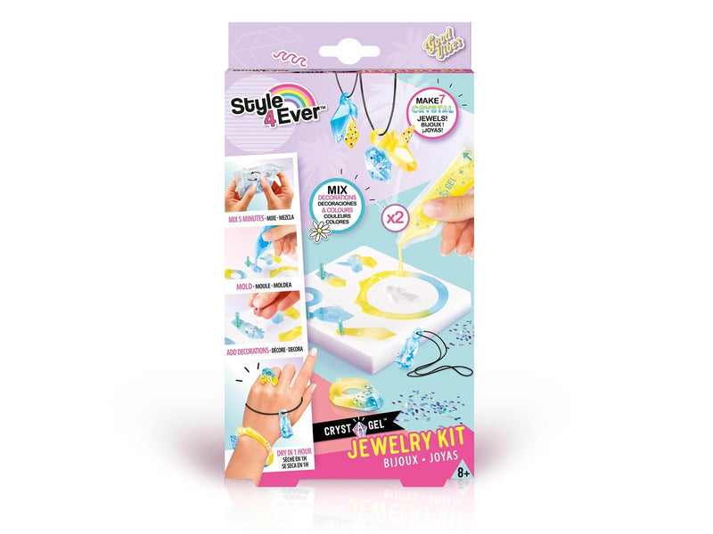 Style 4 Ever Mini Crystal Jewel Gel Kit