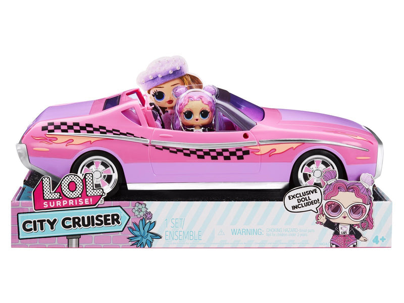 L.O.L. City Cruiser with Tot doll