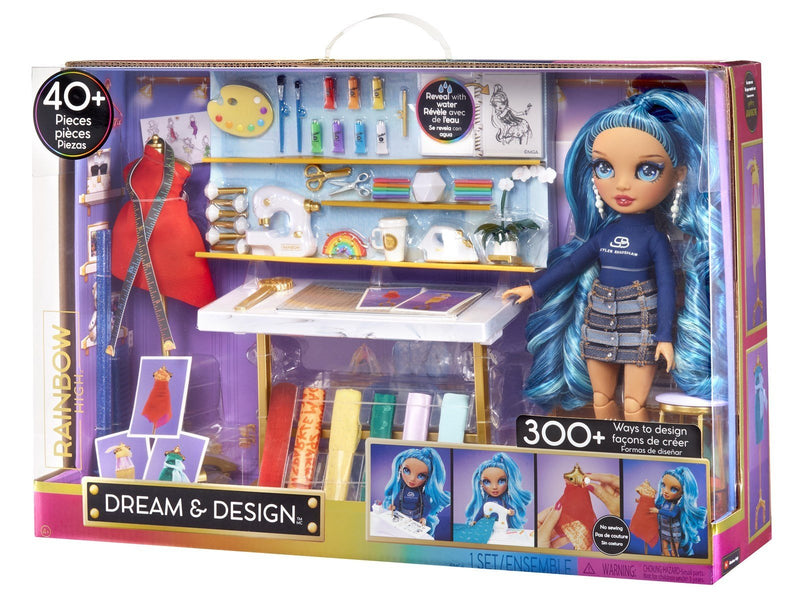 Rainbow High Dream & Design Fashion Studio Playset w/ Skyler Doll