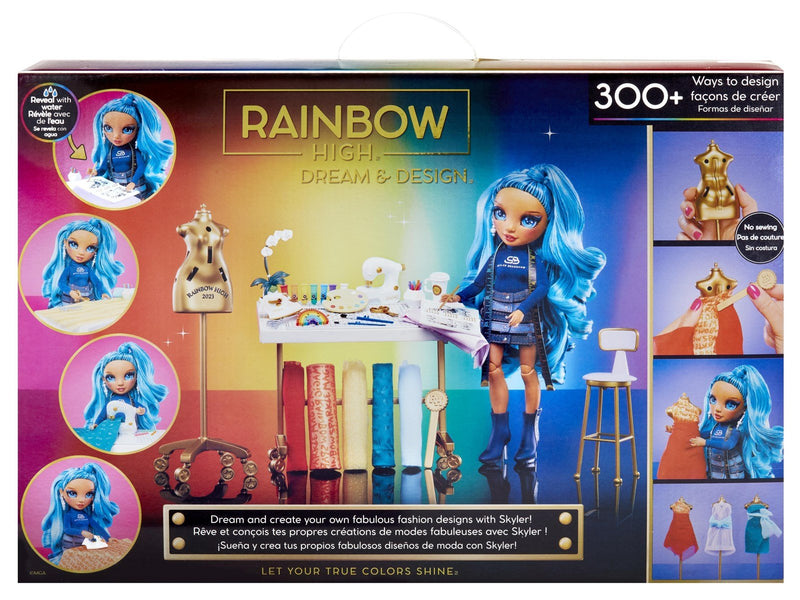 Rainbow High Dream & Design Fashion Studio Playset w/ Skyler Doll