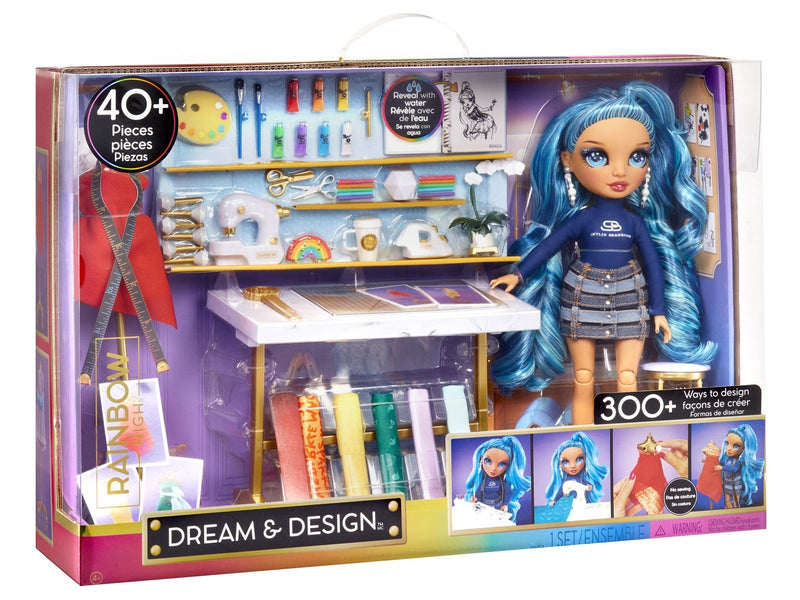 Rainbow High Dream & Design Fashion Studio Playset w/ Skyler Doll