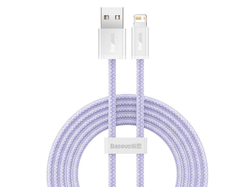 Baseus Dynamic cable USB to Lightning 2.4A 2m (Purple)